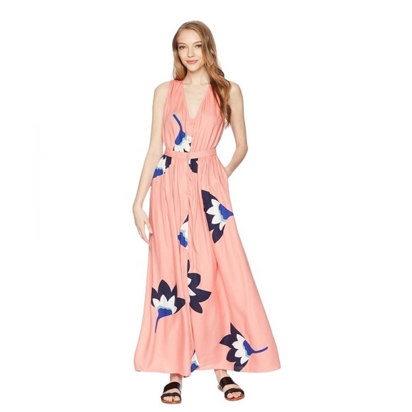 Roxy Apache Nature Dress- Women's Floral Maxi Dress- Small - Picture 4 of 13